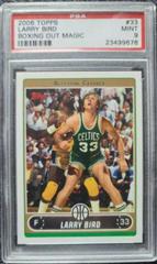 Larry Bird [Boxing Out Magic] #33 Basketball Cards 2006 Topps Prices