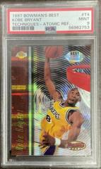 Kobe Bryant [Atomic Refractor] #T4 Basketball Cards 1997 Bowman's Best Techniques Prices