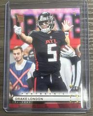 Drake London [Gold] #PH-39 Football Cards 2022 Panini Chronicles Photogenic Prices
