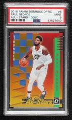 Paul George [Gold] Basketball Cards 2018 Panini Donruss Optic All Stars Prices