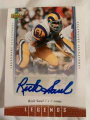 Rich Saul #59 Football Cards 2006 Upper Deck Legends Legendary Signatures Prices