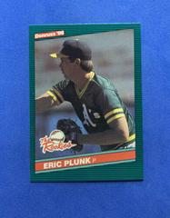 Eric Plunk #40 Baseball Cards 1986 Donruss Rookies Prices