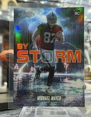 Michael Mayer [Spectrum Orange] #BST-16 Football Cards 2023 Panini Absolute By Storm Prices
