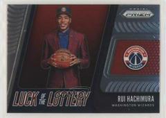 Rui Hachimura #9 Basketball Cards 2019 Panini Prizm Luck of the Lottery Prices