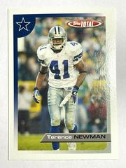 Terence Newman #4 Football Cards 2005 Topps Total Prices