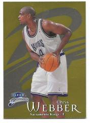 Chris Webber Gold #73G Basketball Cards 1998 Fleer Brilliants Prices
