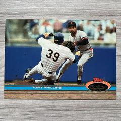 Tony Phillips #41 Baseball Cards 1991 Stadium Club Prices