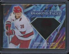 Sebastian Aho #DF-SA Hockey Cards 2023 Upper Deck Black Diamond Facet Prices