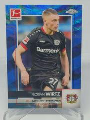 Florian Wirtz [Blue Wave Refractor] Soccer Cards 2020 Topps Chrome Bundesliga Prices