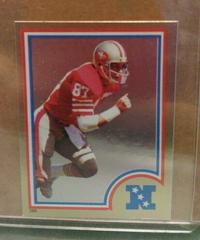Dwight Clark [Foil] Football Cards 1983 Topps Stickers Prices