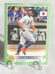 Francisco Lindor [Jade Green] Baseball Cards 2022 Topps Japan Edition Prices