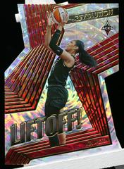 A'ja Wilson [Fractal] #5 Basketball Cards 2022 Panini Revolution WNBA Liftoff Prices