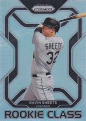 Gavin Sheets [Silver Prizm] #RC-25 Baseball Cards 2022 Panini Prizm Rookie Class Prices