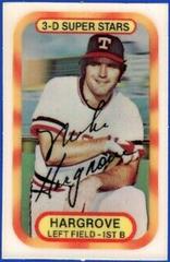 Mike Hargrove #30 Baseball Cards 1977 Kelloggs Prices