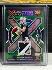 Bailey Zappe [Green] Football Cards 2022 Panini XR X Factor Materials Prices