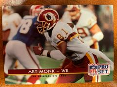 Art Monk #85 Football Cards 1992 Pro Set Prices