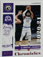 LeBron James [Pink] #46 Basketball Cards 2020 Panini Chronicles Prices