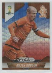 Arjen Robben [Blue & Red Wave Prizm] Soccer Cards 2014 Panini Prizm World Cup Prices