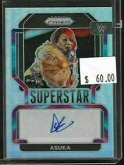 Asuka [Silver Prizm] #SA-ASK Wrestling Cards 2022 Panini Prizm WWE Superstar Autographs Prices