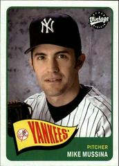 Mike Mussina #216 Baseball Cards 2003 Upper Deck Vintage Prices