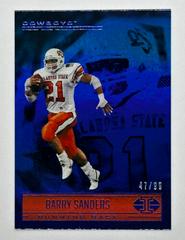 Barry Sanders [Blue] #20 Football Cards 2022 Panini Chronicles Draft Picks Illusions Prices
