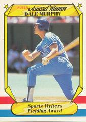 Dale Murphy Baseball Cards 1987 Fleer Award Winners Prices