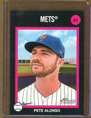 Pete Alonso #41 Baseball Cards 2022 Topps Heritage 1973 Venezuela Stamps Prices