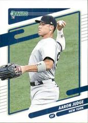 Aaron Judge [SP Variation] #182 Baseball Cards 2021 Panini Donruss Prices