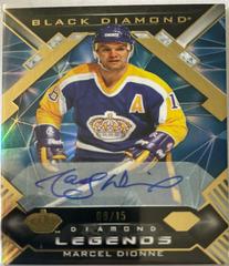 Marcel Dionne [Autograph] #BDL-MD Hockey Cards 2022 Upper Deck Black Diamond Legends Prices