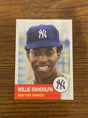 Willie Randolph [Black Bio Text] #595 Baseball Cards 2023 Topps Living Prices