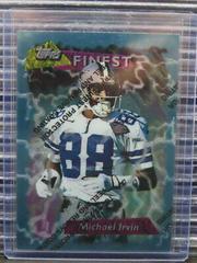 Michael Irvin [w/ Coating] #186 Football Cards 1995 Topps Finest Boosters Prices