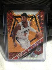 Paul George [Orange Fluorescent] Basketball Cards 2019 Panini Mosaic Will to Win Prices
