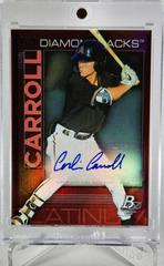 Corbin Carroll [Autograph Red] #TOP-79 Baseball Cards 2020 Bowman Platinum Top Prospects Prices