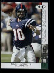 Eli Manning #10 Football Cards 2004 Sage Hit Prices