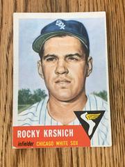 Rocky Krsnich Baseball Cards 1953 Topps Prices