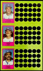 Dave Lopes, Ron Cey, Steve Garvey Baseball Cards 1981 Topps Scratch Offs Prices