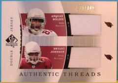 Anquan Boldin [Single Jersey] Football Cards 2003 SP Authentic Threads Prices