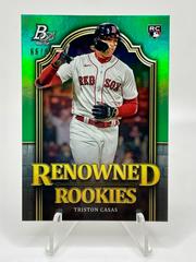 Triston Casas [Green] #RR-10 Baseball Cards 2023 Bowman Platinum Renowned Rookies Prices