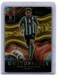 Sergio Canales [Gold] #15 Soccer Cards 2022 Panini Select La Liga Unstoppable Prices