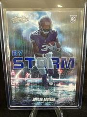 Jordan Addison [Spectrum Blue] #BST-12 Football Cards 2023 Panini Absolute By Storm Prices