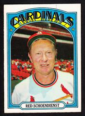Red Schoendienst #67 Baseball Cards 1972 O Pee Chee Prices