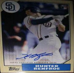 Hunter Renfroe #1987A-HR Baseball Cards 2017 Topps 1987 Autographs Prices