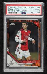 Tobin Heath [Inferno Refractor] Soccer Cards 2021 Topps Chrome UEFA Women’s Champions League Prices
