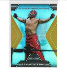 Rey Mysterio [Gold] Wrestling Cards 2010 Topps Platinum WWE Performance Prices