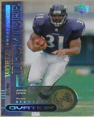 Jamal Lewis [Standing Ovation] #73 Football Cards 2000 Upper Deck Ovation Prices