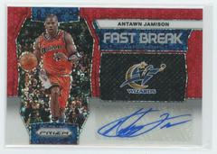 Antawn Jamison [Red] #32 Basketball Cards 2023 Panini Prizm Fast Break Autograph Prices