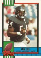 Ron Cox Football Cards 1990 Topps Traded Prices