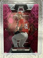 Mick Abel [Pink Velocity] #22 Baseball Cards 2023 Panini Chronicles Mosaic Prices