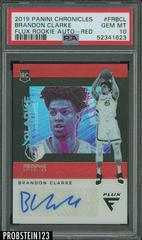 Brandon Clarke [Red] Basketball Cards 2019 Panini Chronicles Flux Rookie Autographs Prices