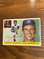 Harry Agganis #152 Baseball Cards 1955 Topps Prices